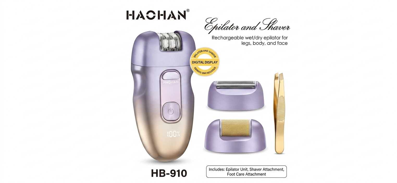 ماكينة ازاله شعر 4 في 1 HB-910