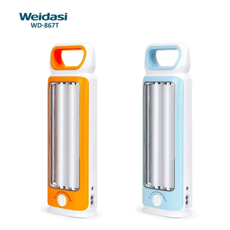 مصباح طوارئ محمول بمقبض ملون WD-867T