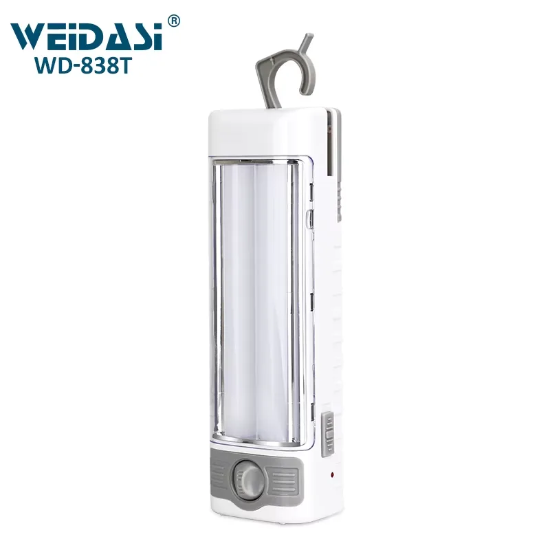 مصباح طوارئ قابل للشحن بخطاف تعليق WD-838T