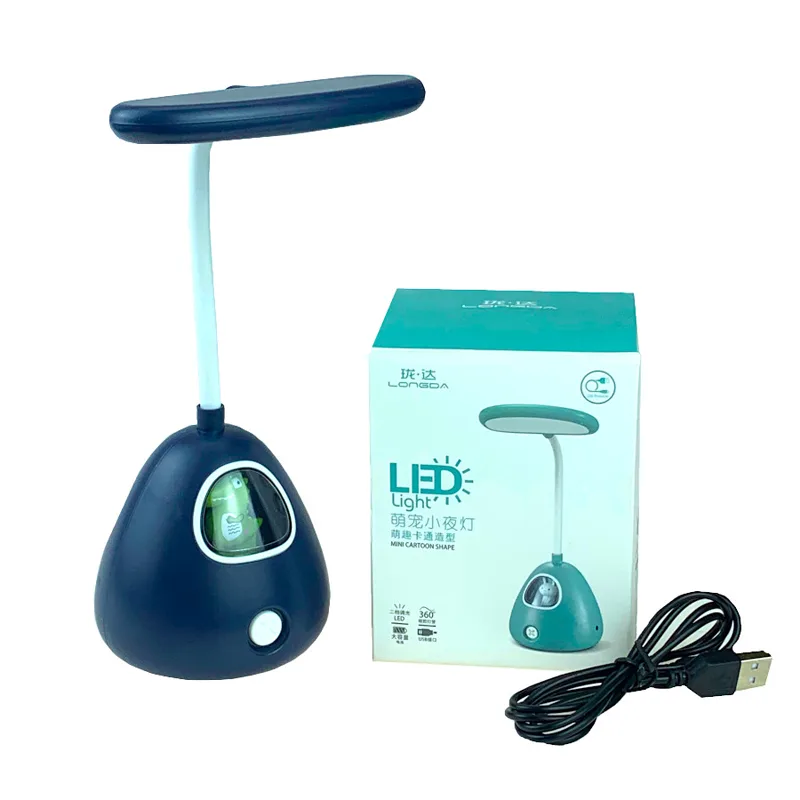 مصباح مكتب LED بساق مرنة