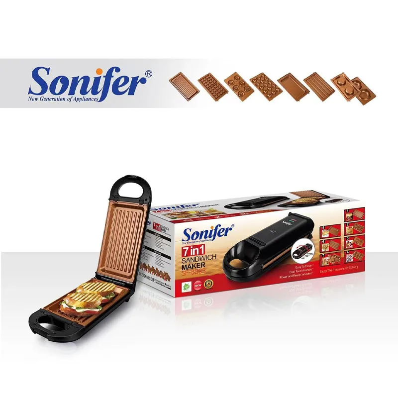 صانعة ساندويتش وحلويات Sonifer، 7 في 1