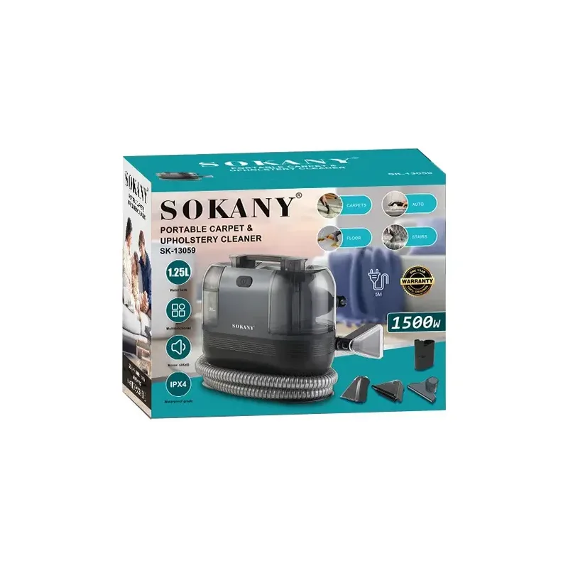 جهاز تنظيف سجاد ومفروشات محمول SOKANY
