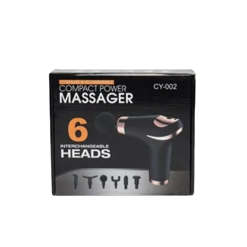 مسدس مساج مدمج CY-002 بستة رؤوس